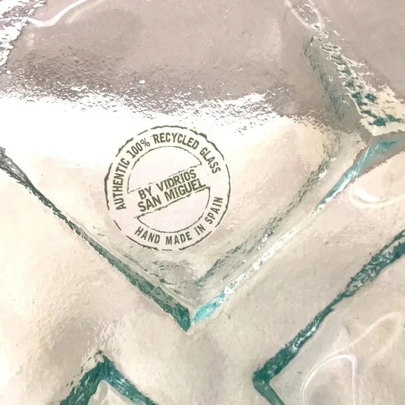 Vidrios San Miguel Spain Recycled Glass Bowl - Picture 2 of 5